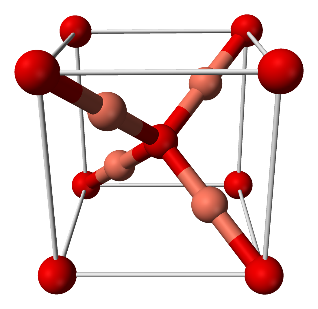 氧化铜晶体结构图片