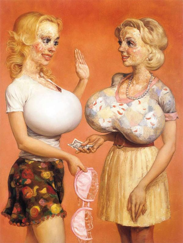 为什么美术史上的西方油画中的裸体女人很肥胖在那时的审美中这是受