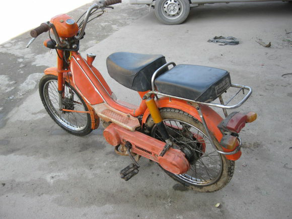 嘉陵红鸡公摩托车图片