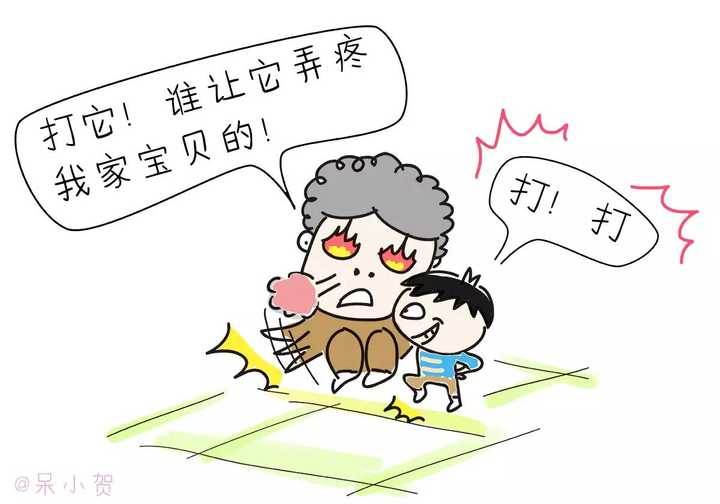 小孩子在撞了桌角后,妈妈一般会打骂桌子,这是什么心理?