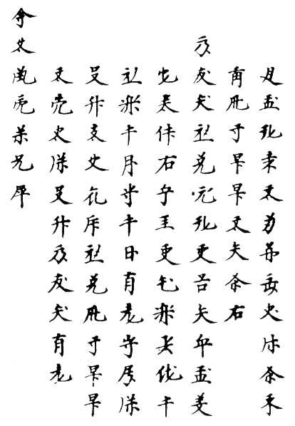 汉字之外还有其他华夏文字吗 知乎