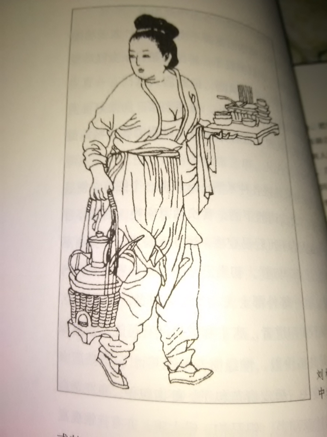 宋代刘松年的《茗园赌市图》 图来自知友@逐鹿在野