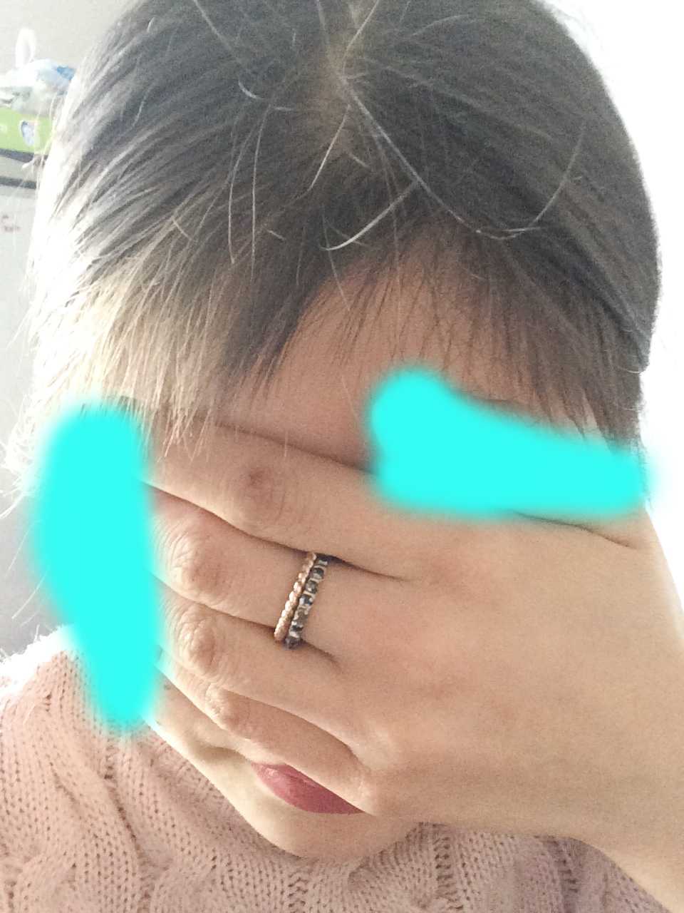 发际线太低,想自己往上刮一点,再用遮瑕粉一类