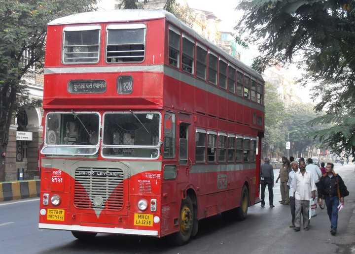 孟买公交车图片