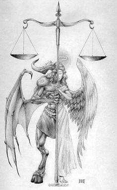 求纹身图案,天秤?
