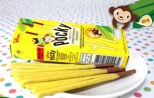 pocky香蕉巧克力味