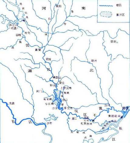 为什么汉江作为长江最大支流,其河口在八大支流中却显得最小? - 知乎