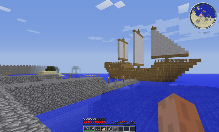 你第一次玩minecraft 时建造了什么 王旭的回答 知乎