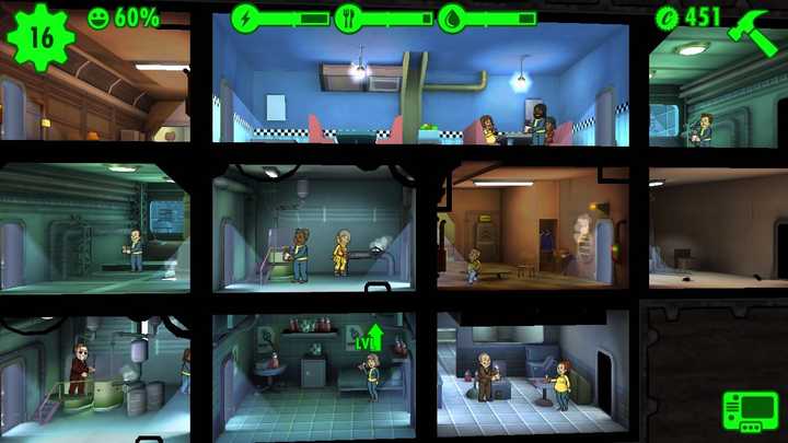 如何评价手机游戏 辐射 避难所 Fallout Shelter 知乎