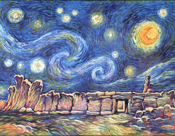 梵高的《星夜》好在哪里？ - 知乎