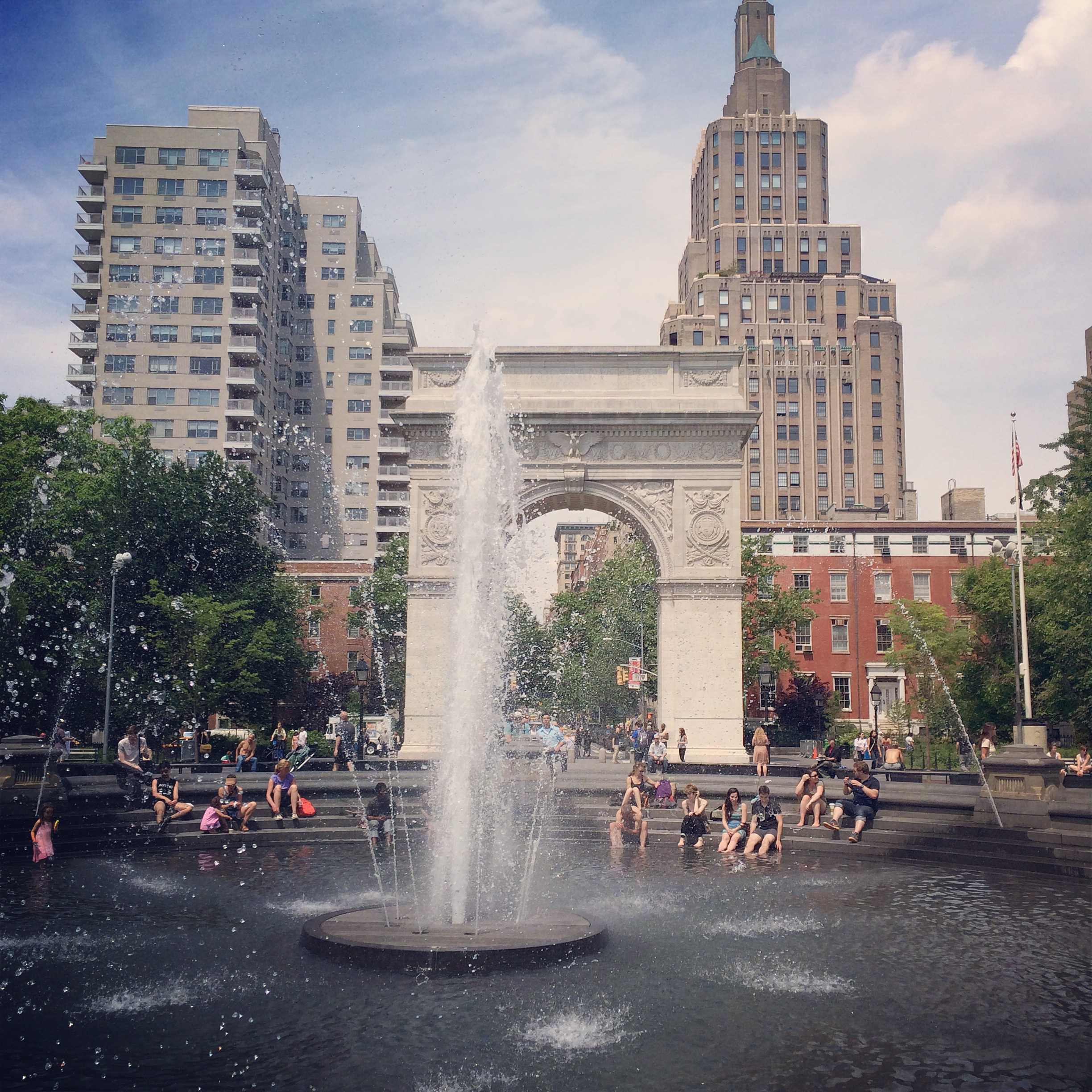 华盛顿广场公园 (washington square)全世界最钟意的公园