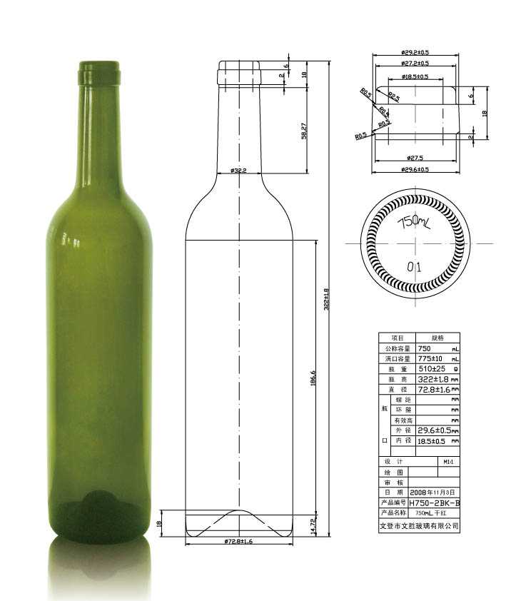 市场上大多数葡萄酒瓶都是750毫升装为什么是这个规格呢?