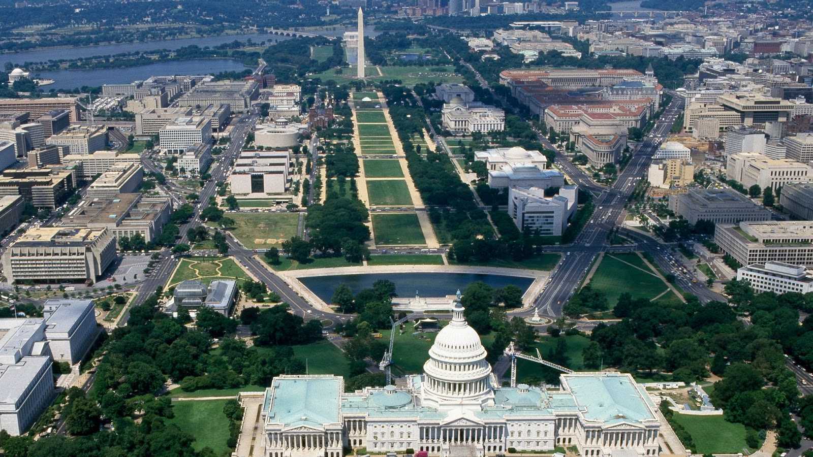 美国白宫精美俯瞰图图片