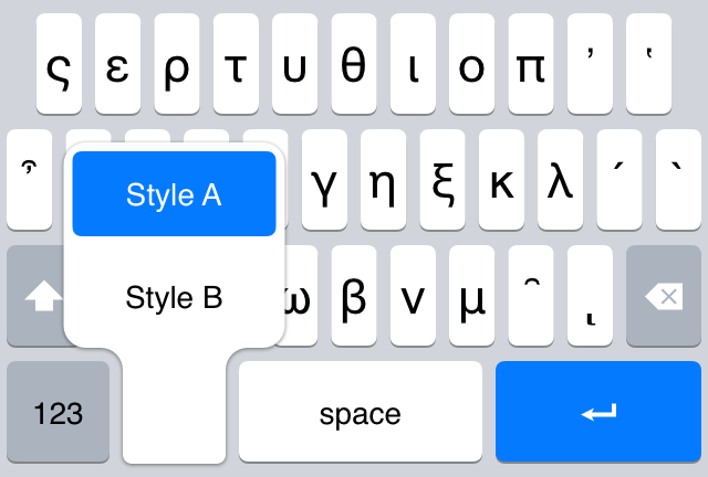 有没有输入法可以支持在苹果手机上输入古希腊语?