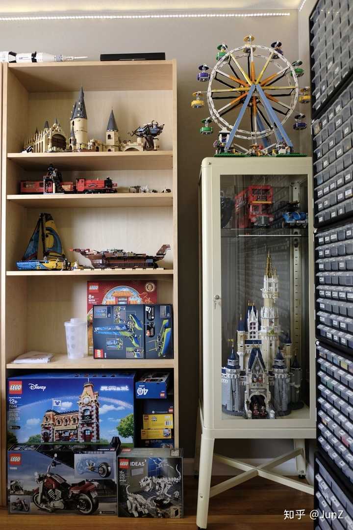 你们家里的乐高是怎么摆放的