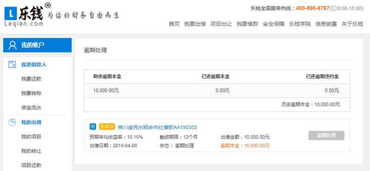 乐钱的项目有房产抵押和银行存管，安全吗？