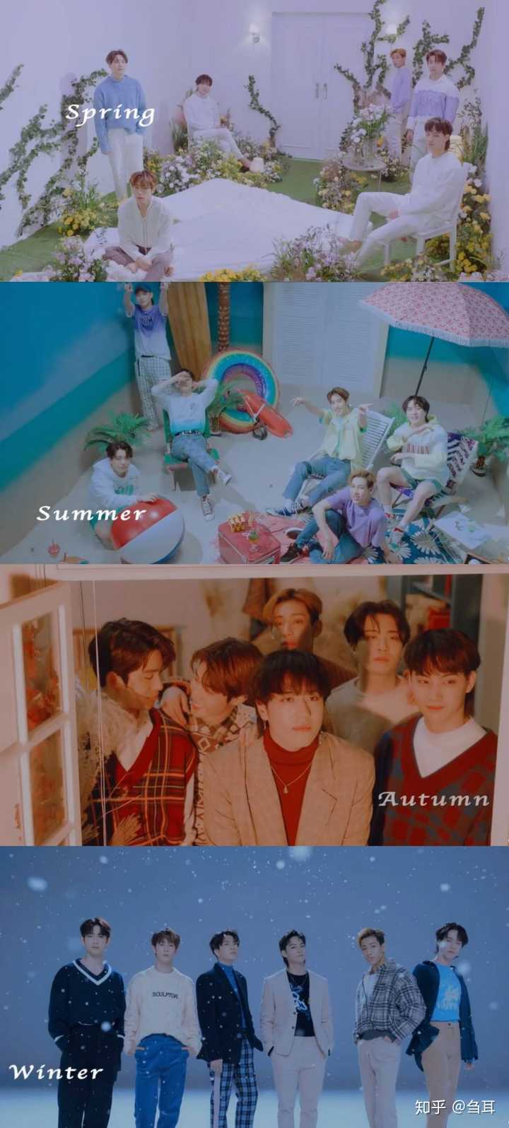 got7 《thank you》 收录在《eyes on you》(2018.3.