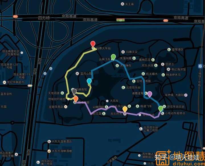 在国内旅行想绘制路线图什么软件好? - 知乎