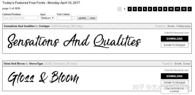 最好的关于字体设计的网站是有哪些？ - 知乎