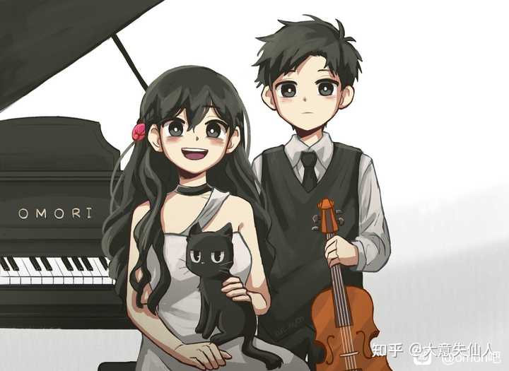 OMORI SUNNY and Violin cursor – Custom Cursor