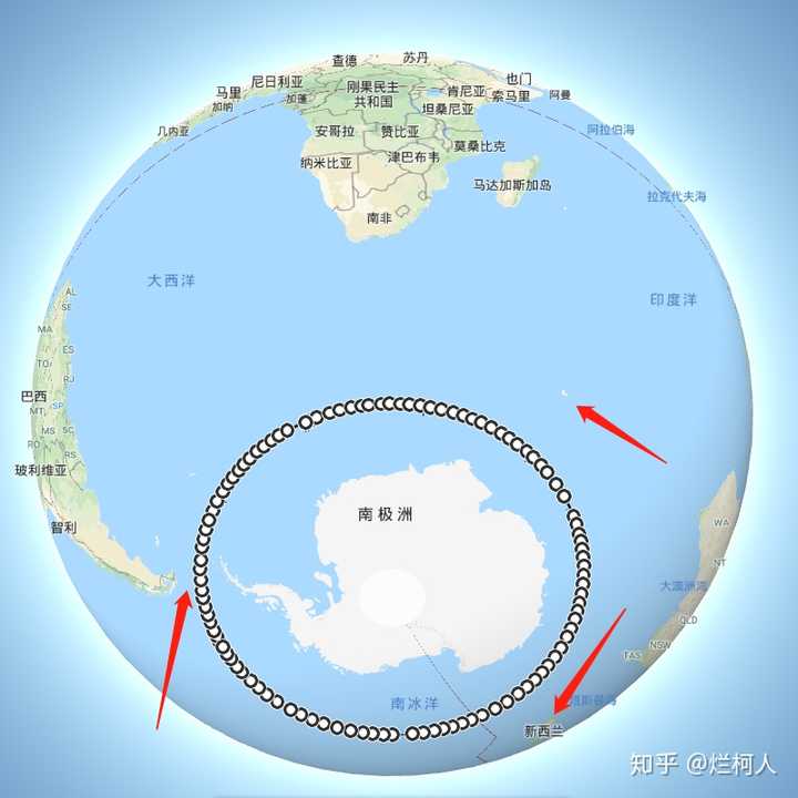 南纬60度穿过哪些地区？ 知乎