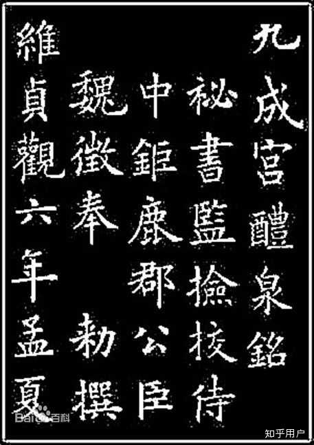 楷书四大家的书法有何不同,初学者学哪个? - 知乎