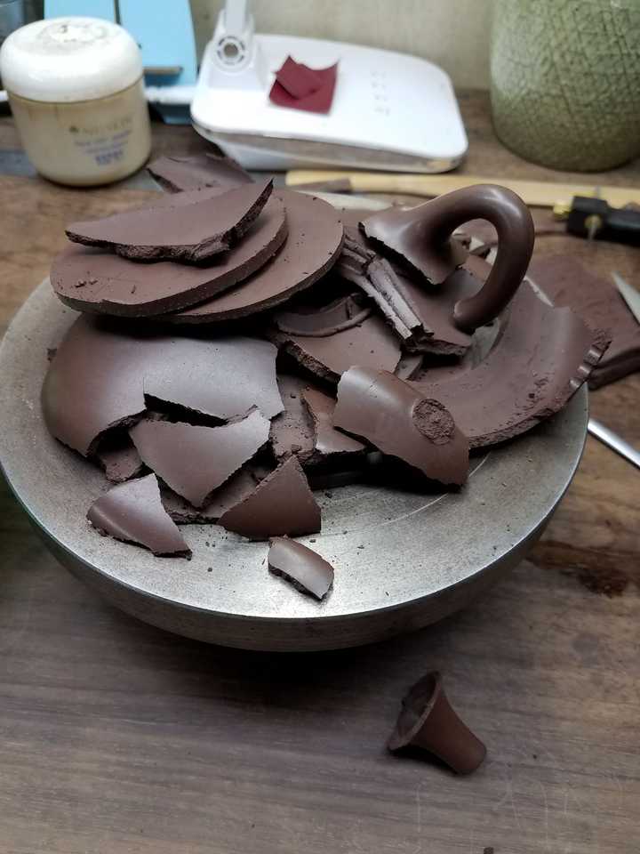 如何通过断面判断紫砂是否是化工壶?