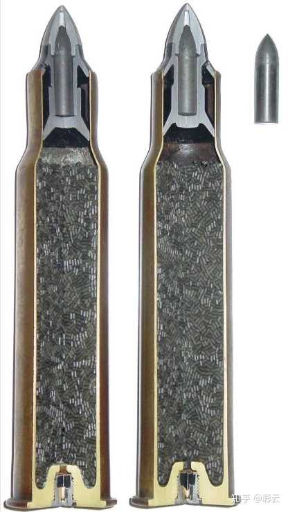 28mm锥膛反坦克炮发射的钨芯穿甲弹