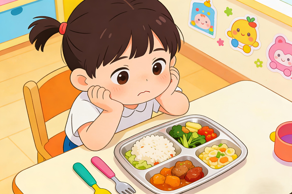 幼儿园老师反馈孩子在园里吃饭慢还挑食，怎么办？