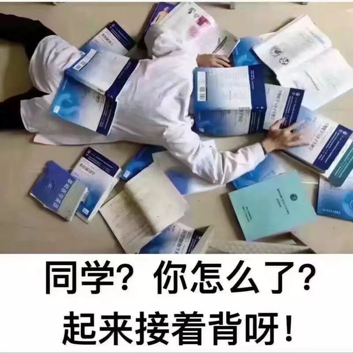 有哪些适合期末学习发的沙雕表情包?