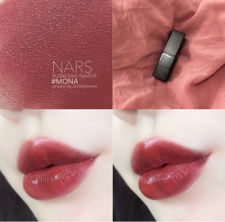 nars #mona,紅栗色,質地絲滑