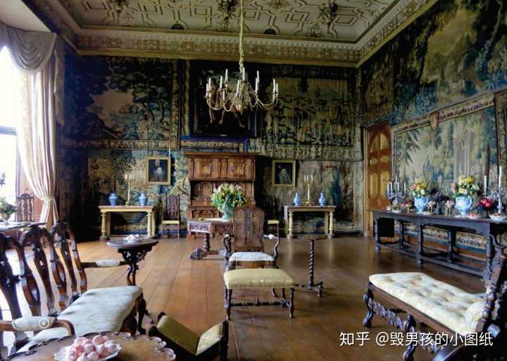 女王卧室的室内陈设