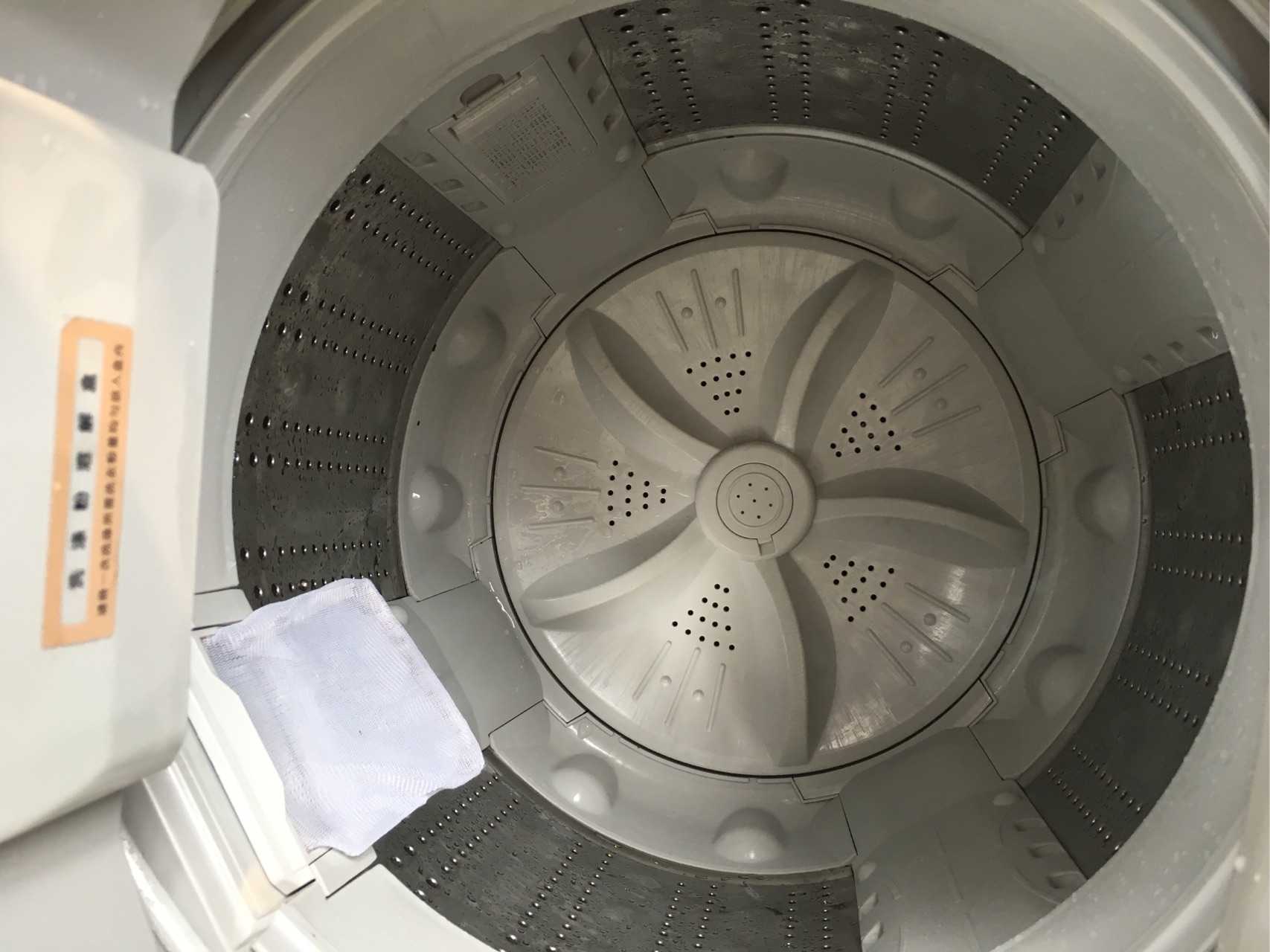 洗衣机清洗前后对比照