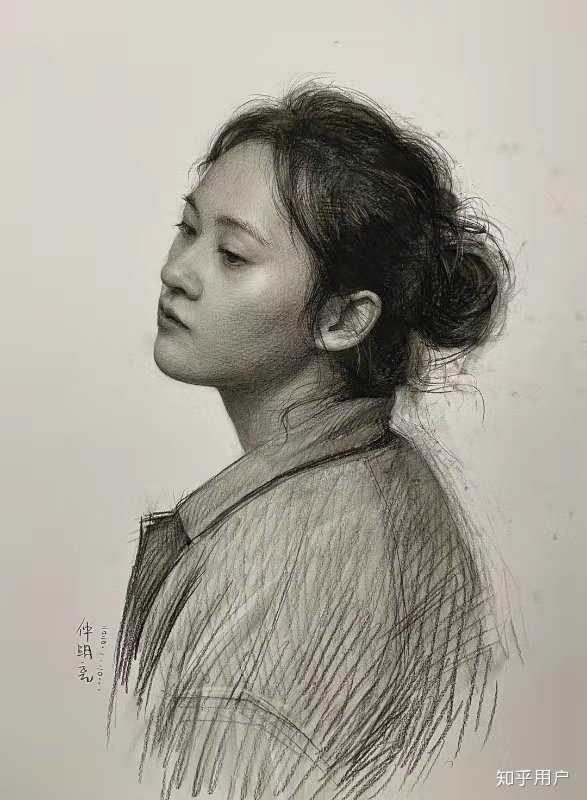 老师画的这幅素描水平如何这种画风考联考可以么