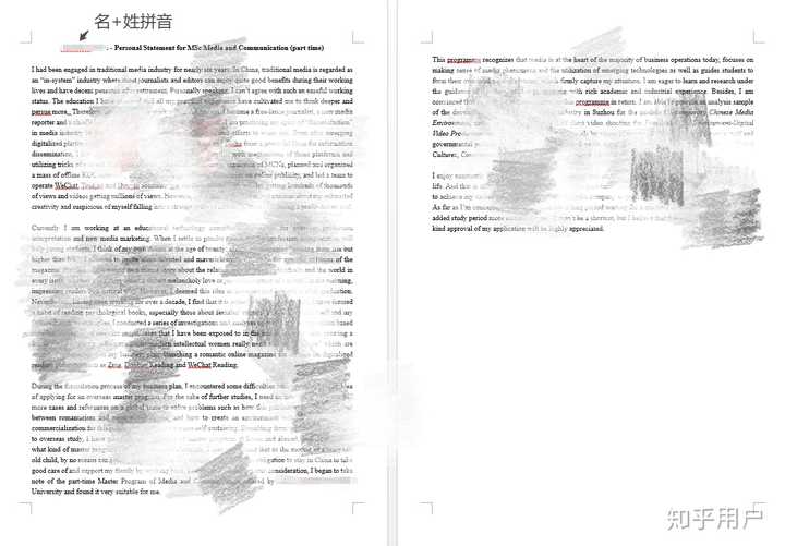 留学个人陈述格式排版有什么要求？ - 知乎