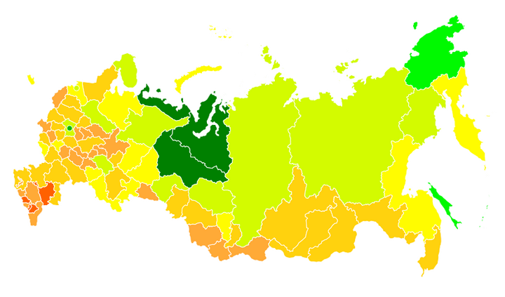 俄罗斯行政区划级别图片