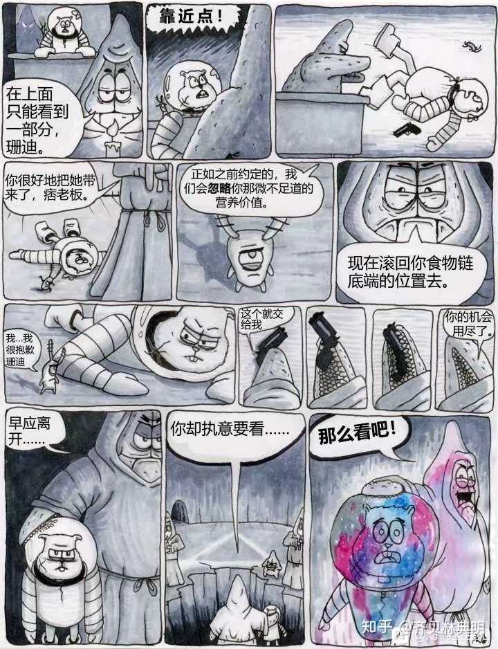 原作者來自reddit 題目:bikini bottom horror比基尼海灘恐怖故事