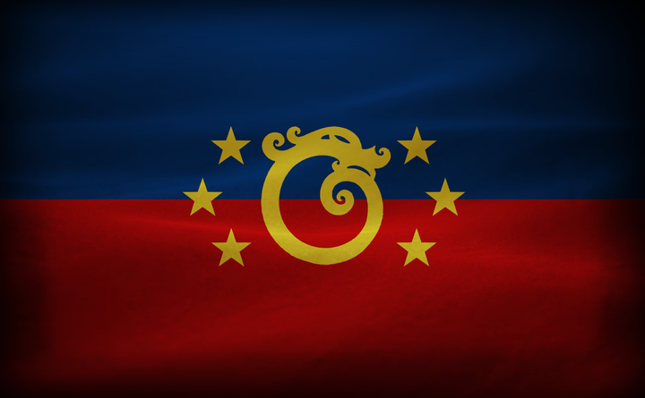国共统一国旗图图片