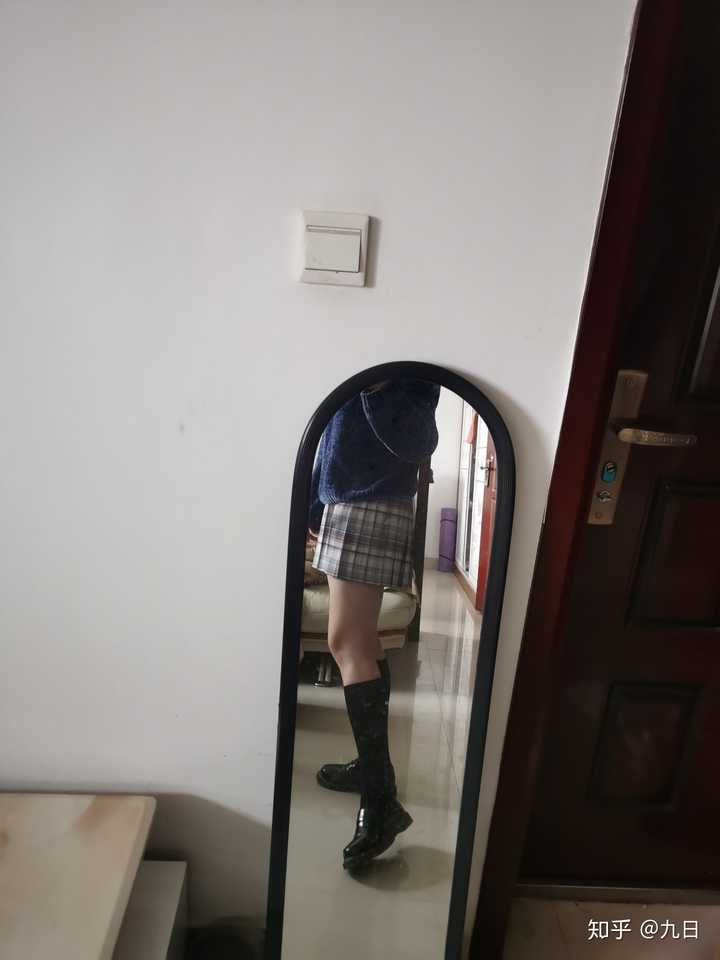 腿粗的妹子怎么穿jk制服?