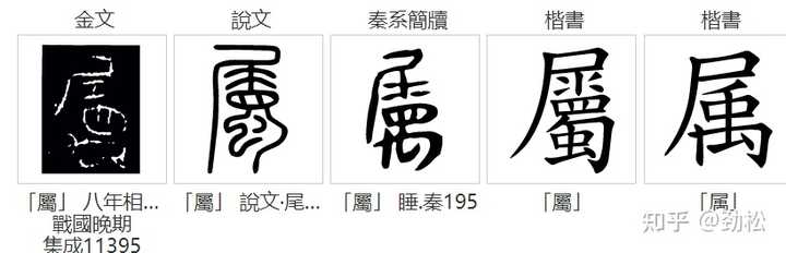 “屬”字初文是何构形,所表何义? - 知乎