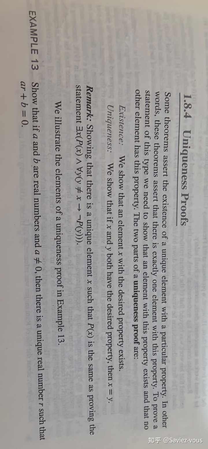 在数理逻辑中的符号存在唯一∃!究竟是什么意思？换句话说，如何去理解这个符号？ - 知乎
