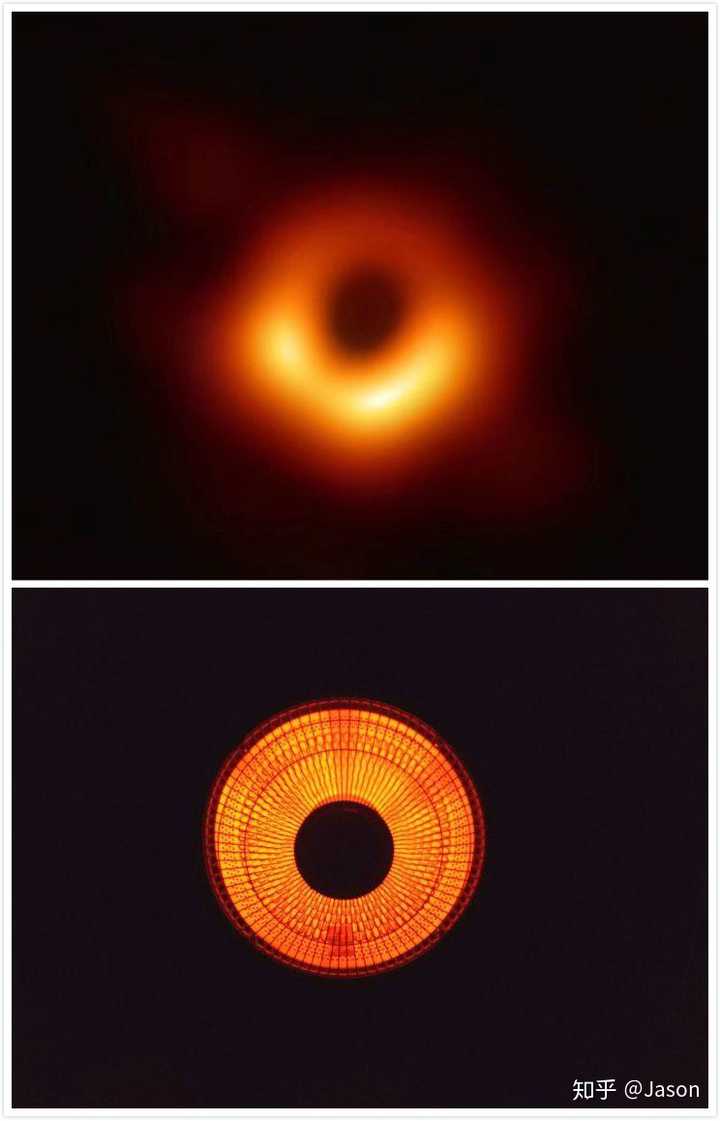 黑洞照片真实图片