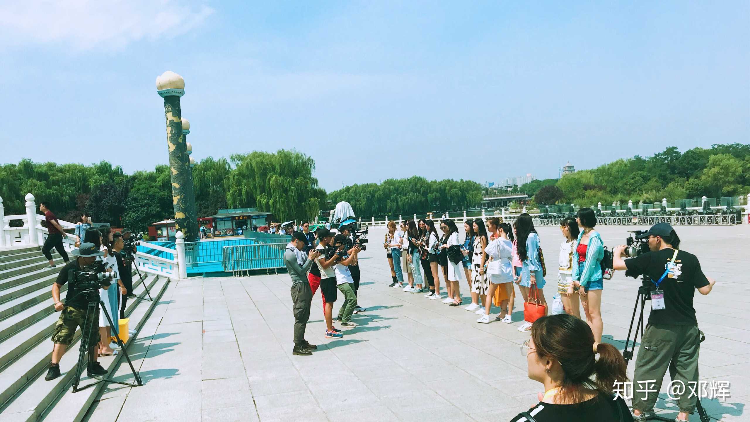 世界小姐真人秀拍摄进行时