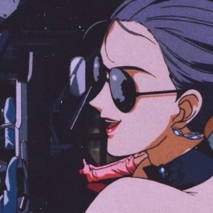 有没有带着墨镜的女动漫头像