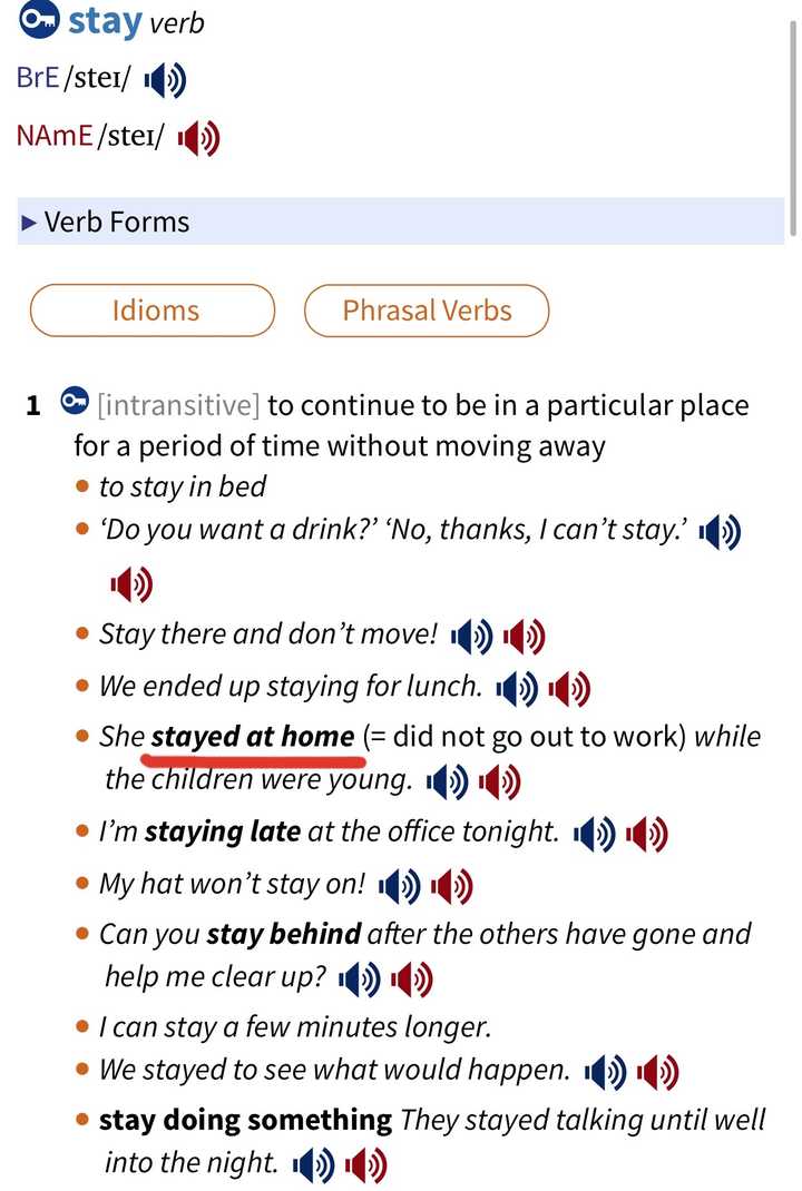 呆在家是stay home 还是stay at home 或者二者都可以? - 知乎