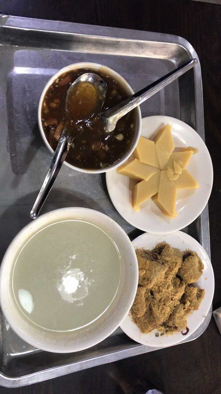 豆汁炒肝图片