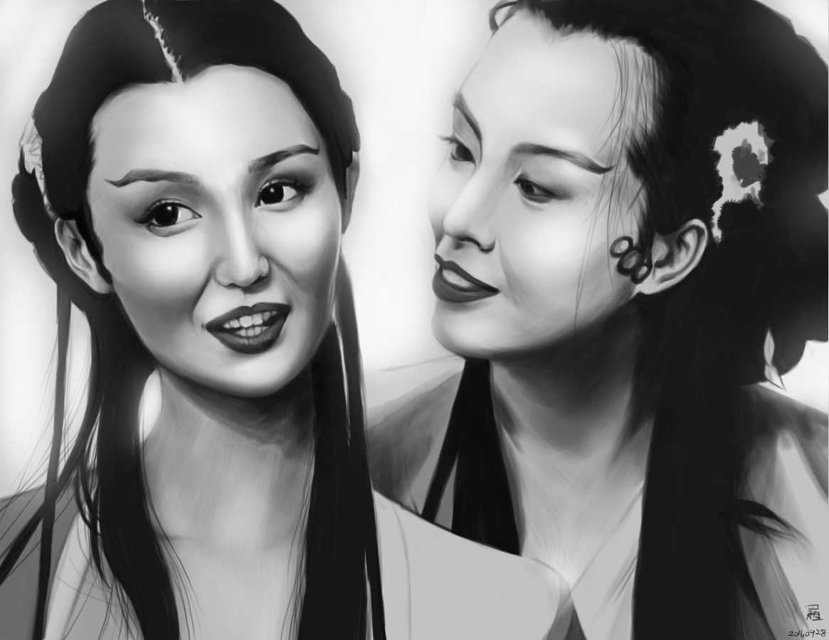 这种感觉很爽,却又有些孤单,因为能真正看懂或者能明白我画出的感受的