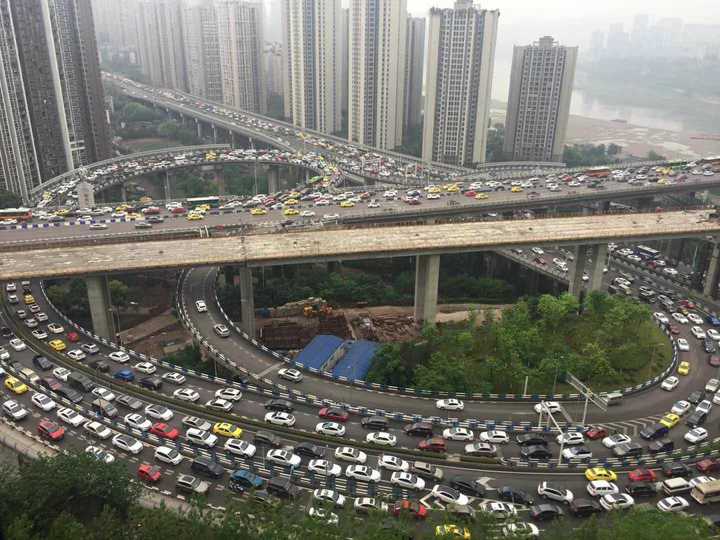 如何看待重庆拥堵程度升至全国第一,位列北京及贵阳之前?