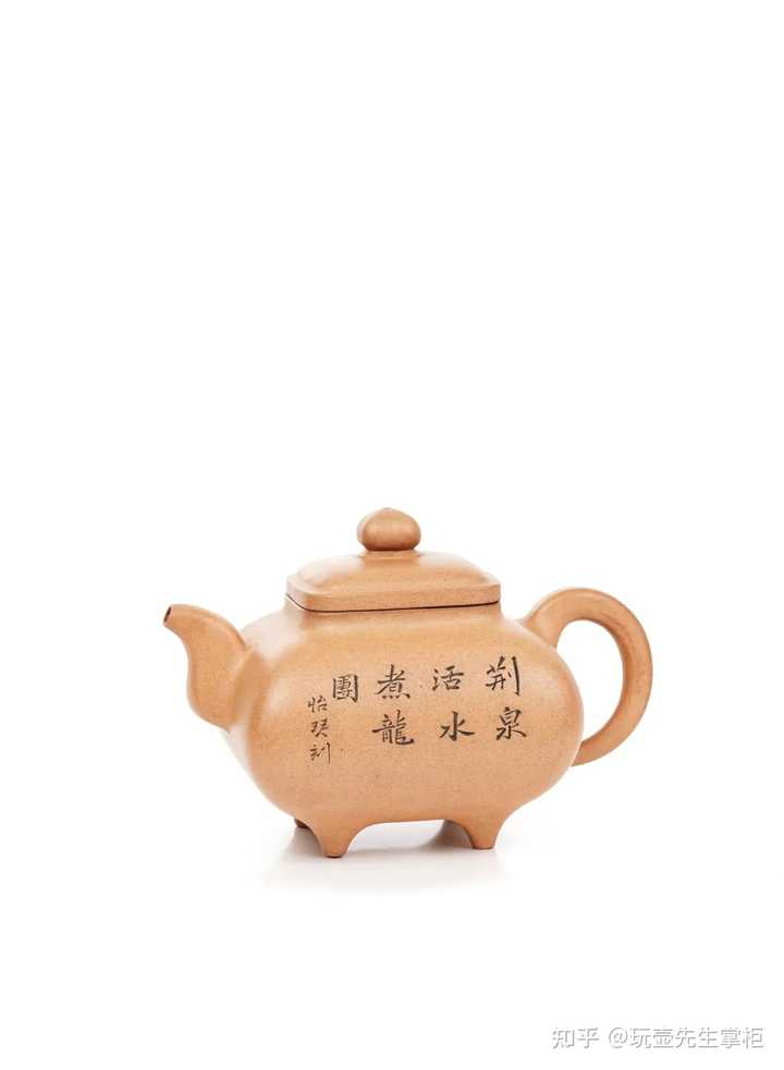 中国美術 清朝～民国時代 清國源豊製造 在印 宜鈞釉獅子耳紫砂缸 甕