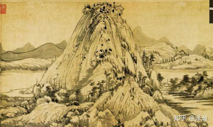 山水画中的皴法有哪些?新手小白如何入门? - 知乎